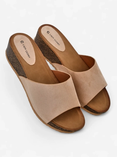 Royalfashion moteriški sandalai ant žemo platformos Maderas