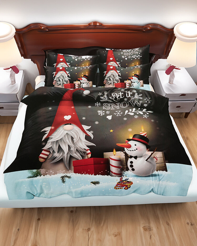 Royalfashion Рождественское постельное белье 140x200 комплект из 4-х частей