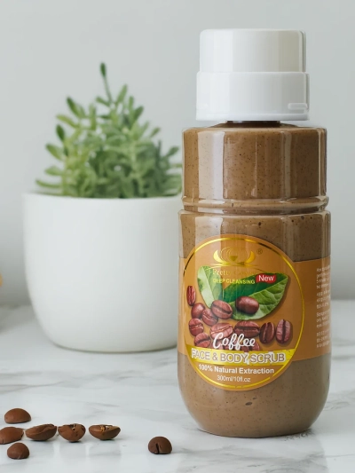 Veido ir kūno šveitiklis Kava 300ml
