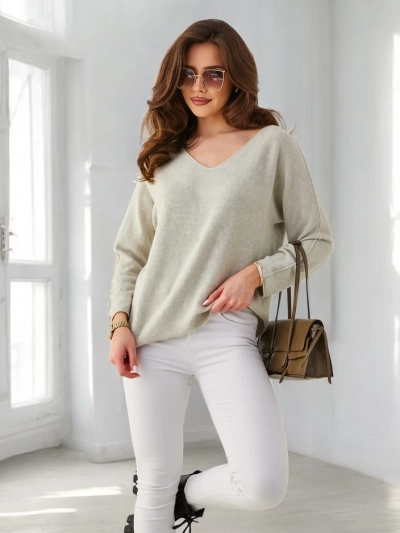 Royalfashion Женский легкий свитер из вискозы