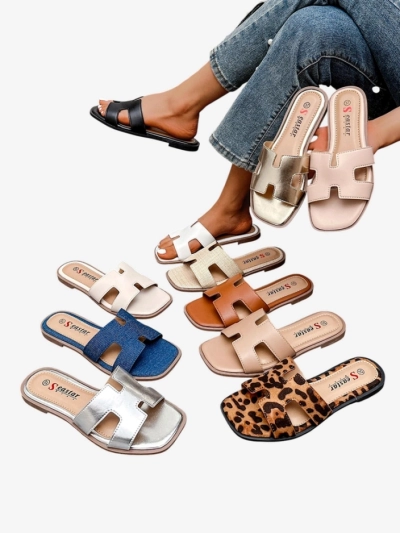Royalfashion Женские плоские сандалии Eval