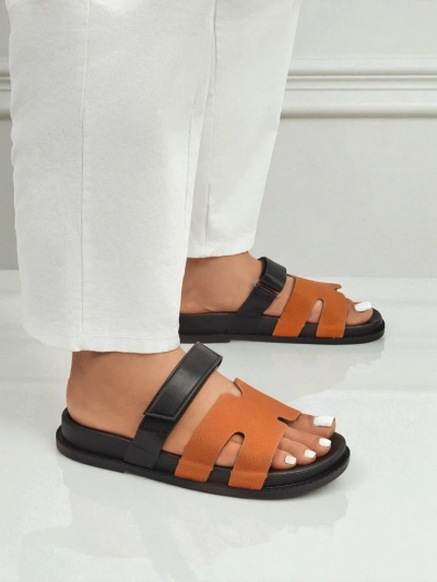 Royalfashion Женские сандалии из экокожи на липучке FlexiComfi