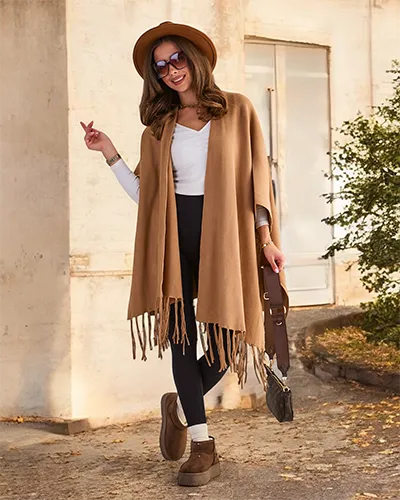 Royalfashion Moteriškas pončas