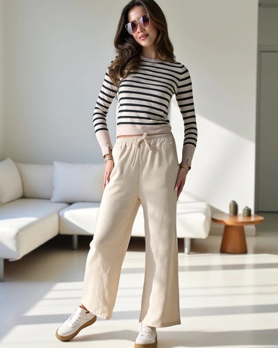 Royalfashion Женские широкие спортивные штаны