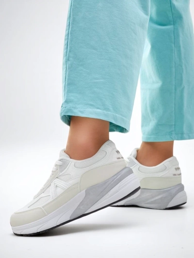 Royalfashion moteriški sportiniai sneakersai ant storesnio pado Moderax