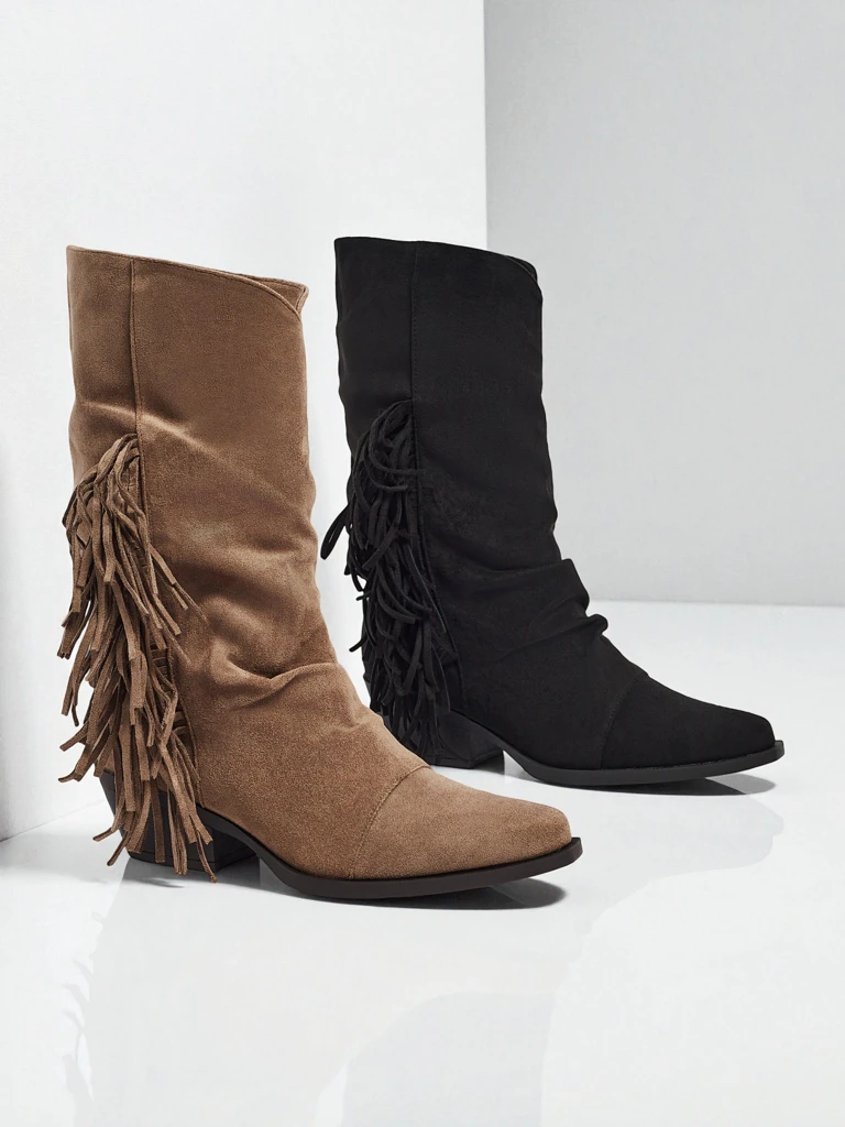 Kaubojiški aulinukai su kulnu Selva