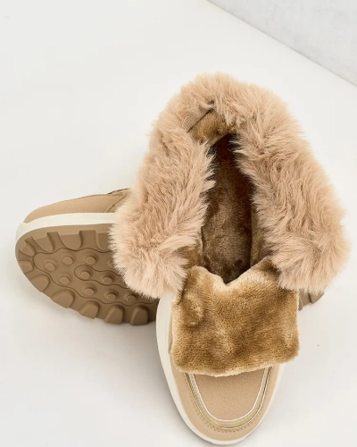 Royalfashion Утепленные женские кроссовки с мехом Mofell