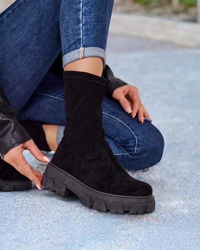 Royalfashion Moterų platforminės auliniai batai Firo