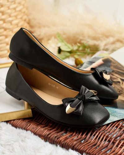 Royalfashion Женские балерины с бантом Fittco