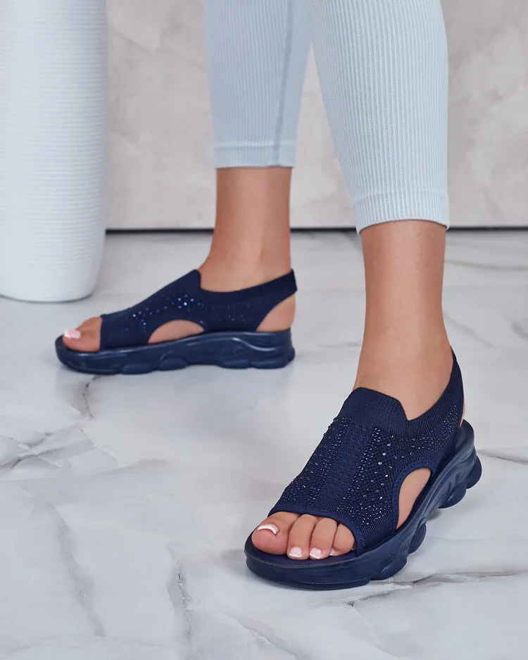 Royalfashion Женские сандалии с волиновым верхом