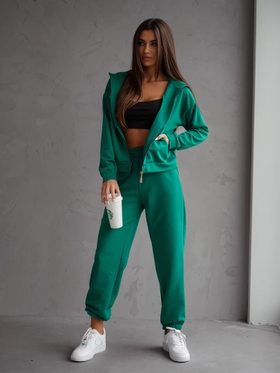 Royalfashion moterų medvilnės sportinis kostiumas