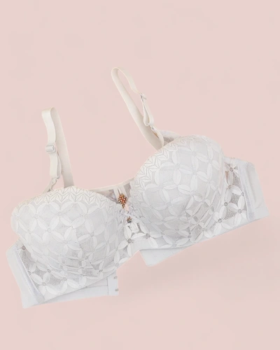 Royalfashion moterų paklotos liemenėlė su nėriniais