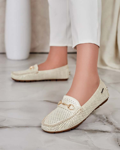 Royalfashion Женские ажурные мокасины Mill