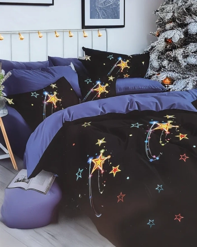 Royalfashion patalynė KOSMOS 160x200 komplektas 3-dalių