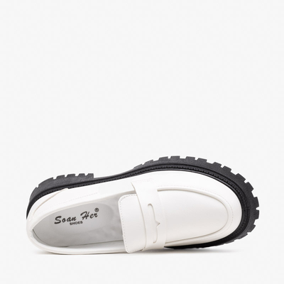 Moteriški balti paprasti Givosi batai - Avalynė