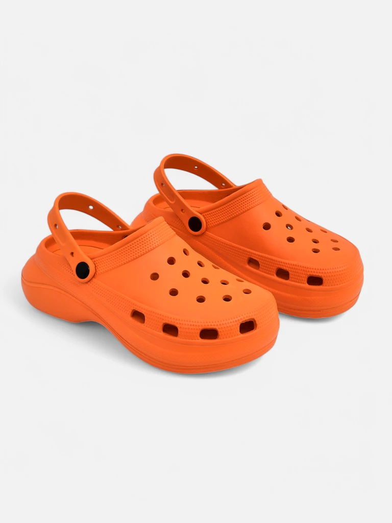 Royalfashion Женские перфорированные резиновым шлепанцы Dellosa