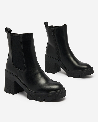 "Royalfashion" Juodi moteriški batai "Atherta"