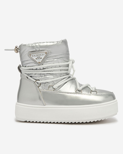 Royalfashion Детские сапоги-скороходы a'la snow boots in silver Asifa