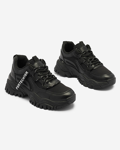 Juodi moteriški sportiniai bateliai Evilpo- Footwear