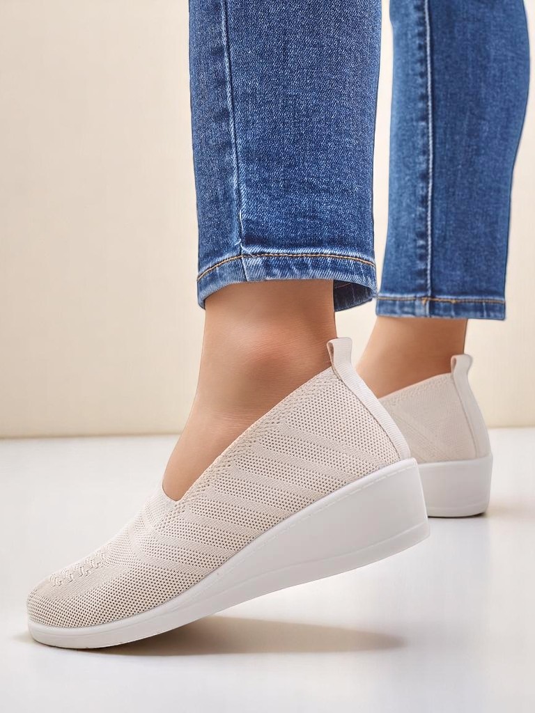 Royalfashion moteriški loaferiai ant žemo platformos Epoles