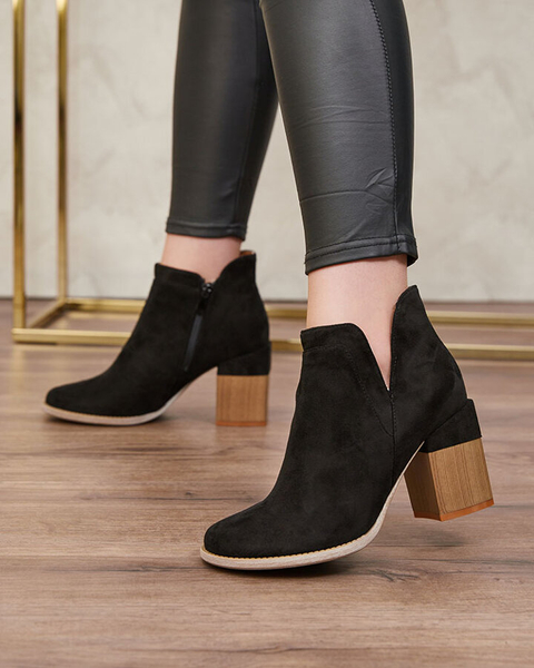 "Royalfashion" Juodi moteriški batai "Ricteas"