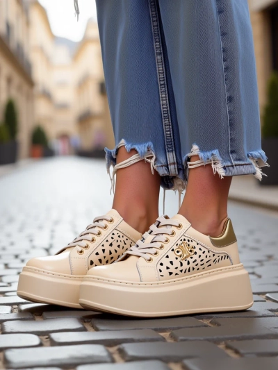 Royalfashion Женские перфорированные спортивные кроссовки Jovixi