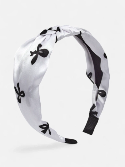 Royalfashion Opaska – satyna, plecionka i ten print, no cudo!
