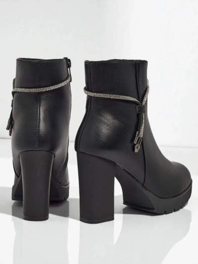 Moteriški eko odos aulinukai su storu kulnu Marellin