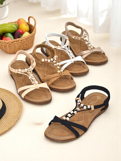 Royalfashion moteriški sandalai su papuošimais Imen
