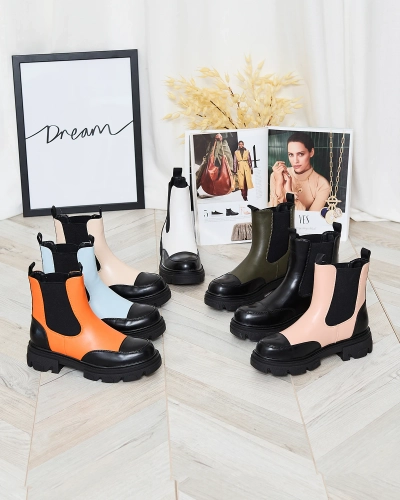 Royalfashion Orange Женские сапоги Userrus