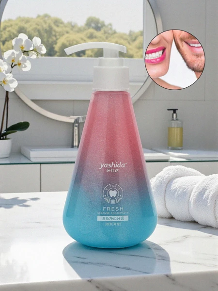 Yashida balinamoji dantų pasta persikų ir mėtų skonio