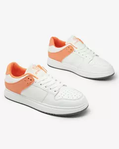 baltas || oranžinė