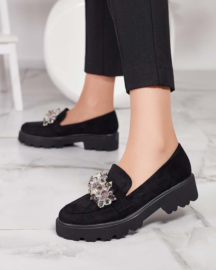 Royalfashion Женские мокасины с орнаментом Leyla