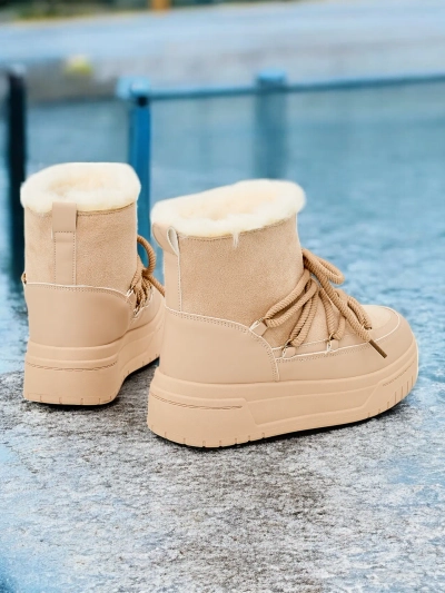 Karališkosios mados moterų batus snow boots Moniuc Moniuc