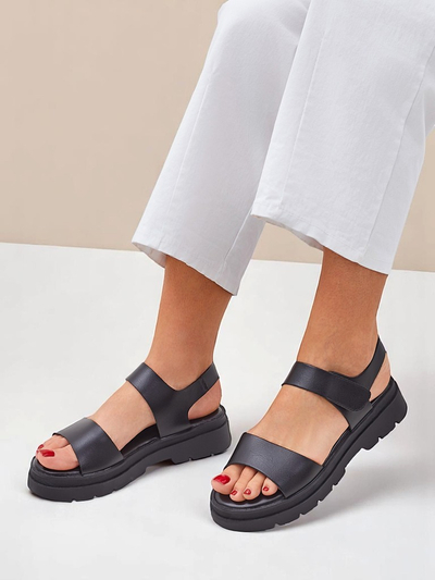 Royalfashion moteriškos basutės su storesniu padu Otvanna