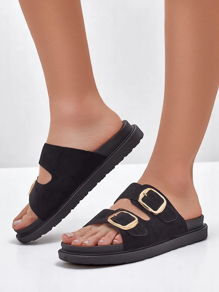 Royalfashion Женские сандалии с пряжками Moments