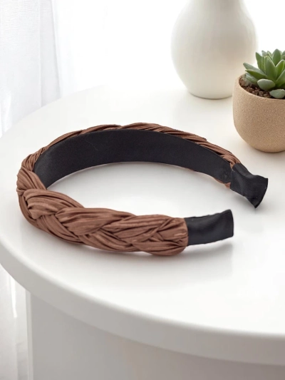 Royalfashion Pintas, gofruotas plaukų lankelis Nina