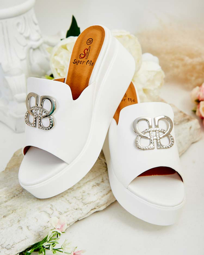 "Royalfashion" moteriškos "Sailme" šlepetės ant kateterio