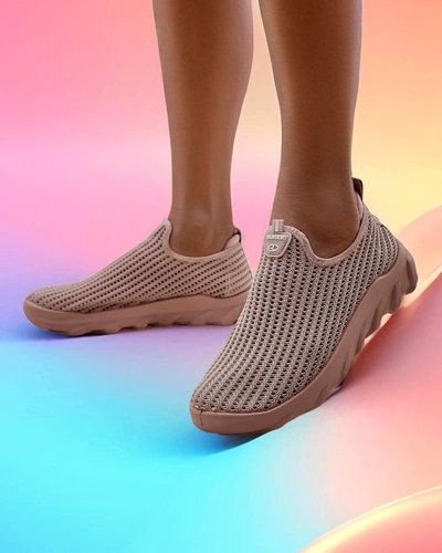 Royalfashion moterų slip-on audinės sportbačiai Erra