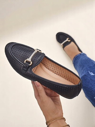 Royalfashion Rafalle ажурные женские лоферы