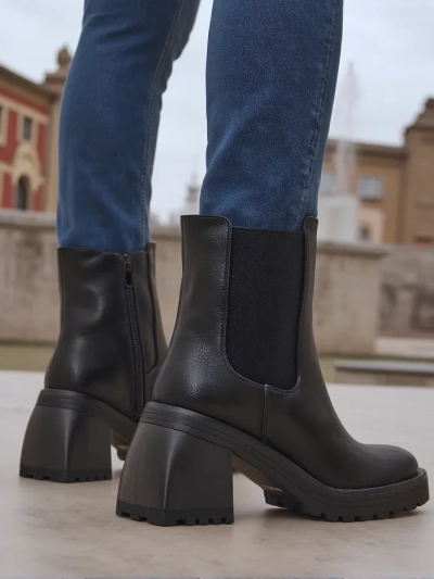 Женские ankle boots на толстом каблуке Dieno