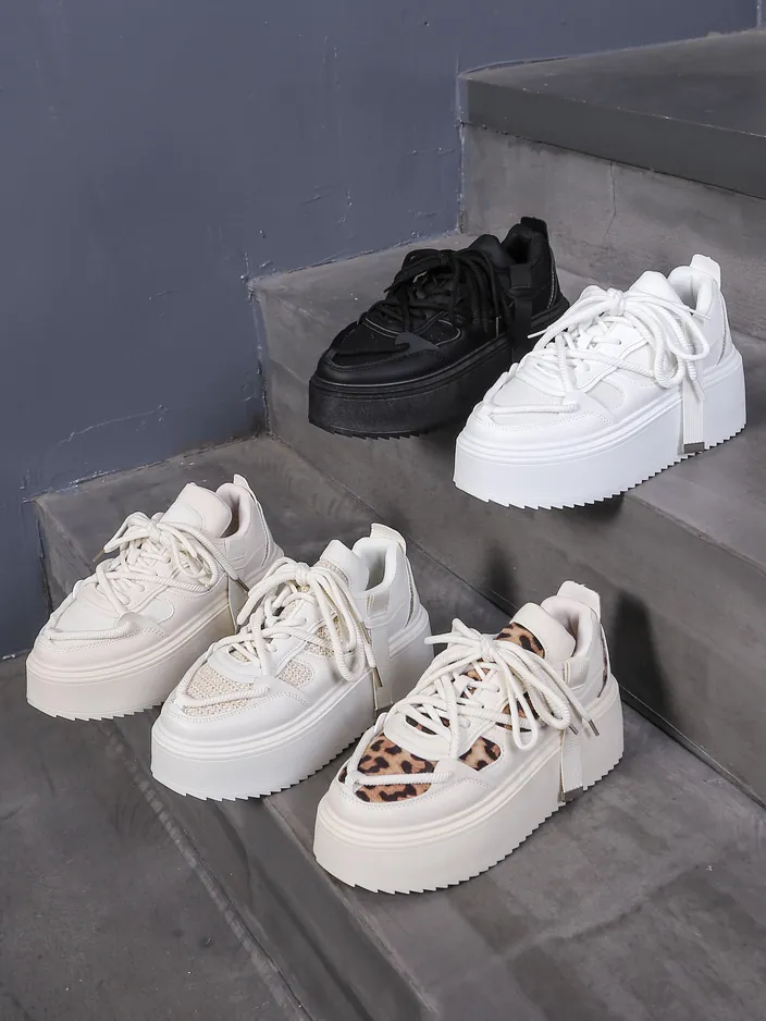 Royalfashion Moteriški platforminiai sportiniai bateliai Aeroll