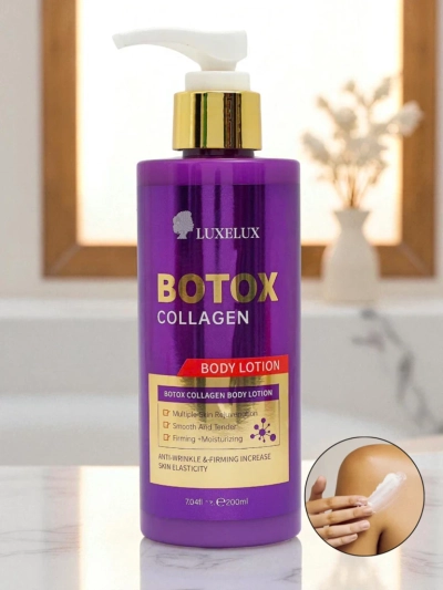 LUXELUX Collagenus Athenia kūno losjonas su keratinu ir kolagenu 200ml