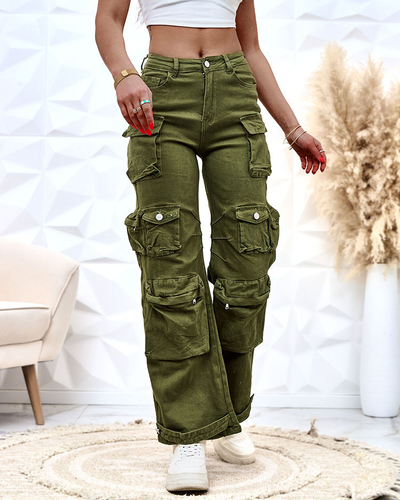 Royalfashion Женские широкие боевые брюки