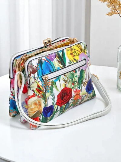 Royalfashion Floral небольшая женская сумка из экокожи