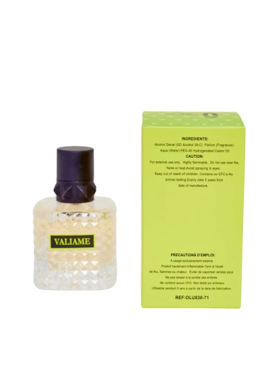 Įkvėptas moterų kvapusis vanduo VALIAME Geltonas