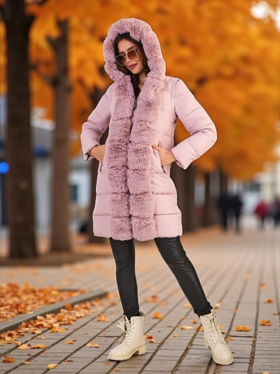 Женская куртка Royalfashion с отстегивающимися рукавами