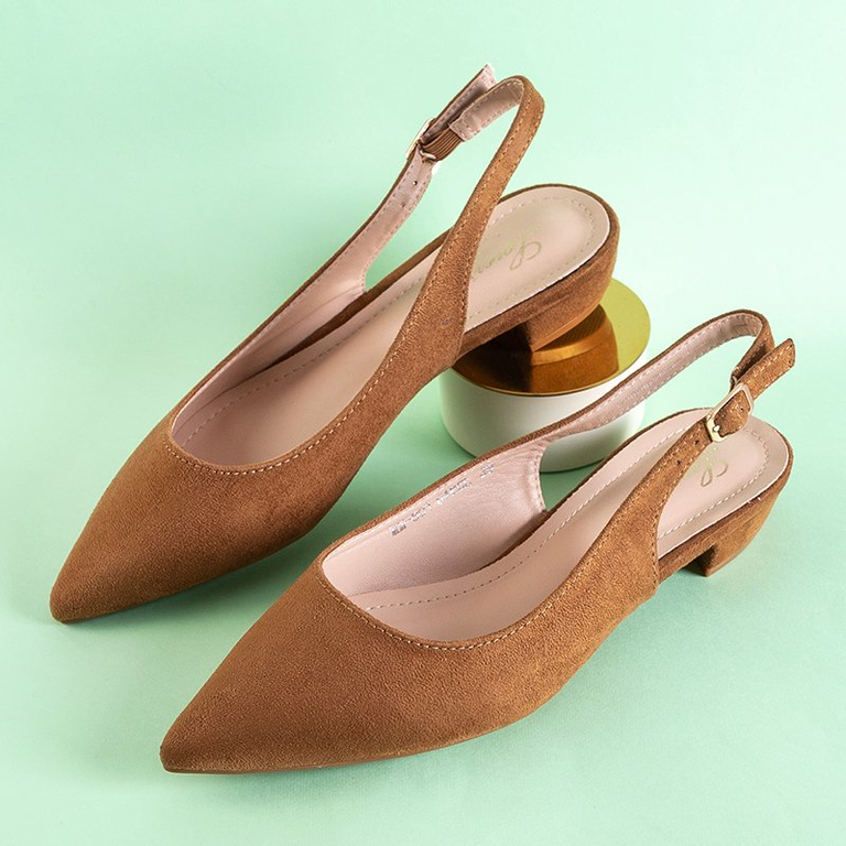 Коричневые женские босоножки Latifa