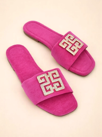 Royalfashion Женские тапочки на плоской подошве Zamila