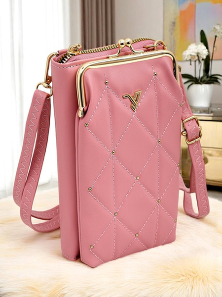 Royalfashion Daugiafunkcinė rankinė-pinigine su dirželiu Quilted Charm